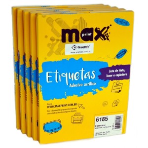 ETIQUETA ADES 6185 C/100FL 215,9MM X 279,4MM  MAXPRINT