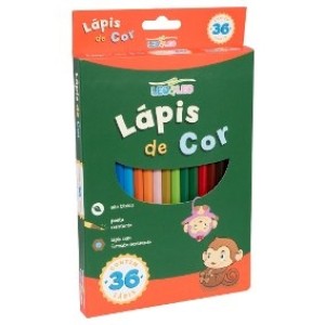 LAPIS DE COR 36 CORES 4482 LEO LEO