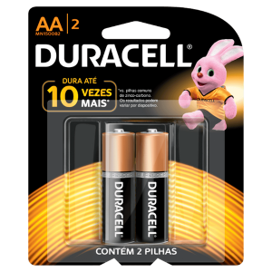 PILHA ALCALINA AA DURACELL COM 02