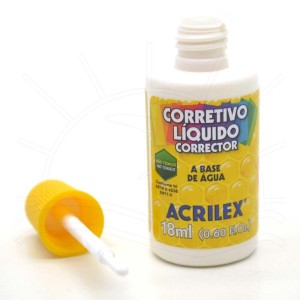 CORRETIVO LIQUIDO 18ML ACRILEX