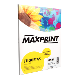 ETIQUETA ADES A4360 C/100FL 38,1 X 63,5MM  MAXPRINT