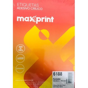 ETIQUETA ADES 6188 COM 100FL 106,36 X 138,1MAXPRINT