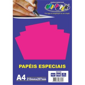 PAPEL NEON VERDE  20FL OFF PAPER