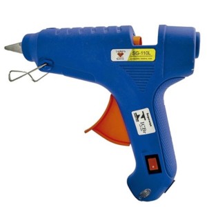 PISTOLA DE COLA QUENTE GRANDE AZUL KAZ KZ4012