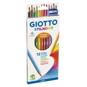 KIT LAPIS DE COR 12 CORES GIOTTO 256500SA