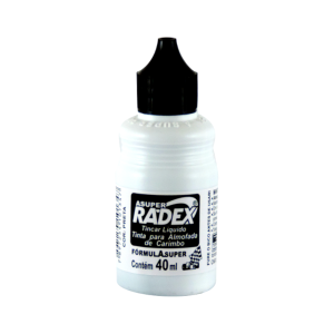 TINTA PARA ALMOFADA DE CARIMBO PRETA RADEX 40ML