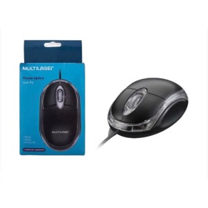 MOUSE OPTICO PS2 MO031 PRETO MULTILASER