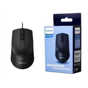 MOUSE OPTICO USB PRETO PHILIPS M104