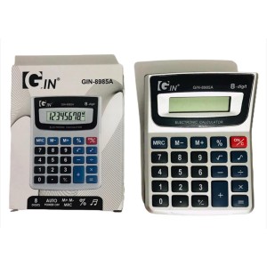 CALCULADORA, DE, MESA, GIN-8985A 8 DIG
