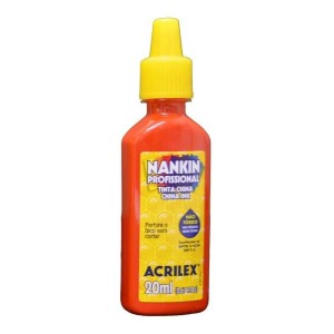 NANKIM 20ML VERMELHO ACRILEX