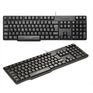 TECLADO SLIM USB PRETO MULTILASER TC213