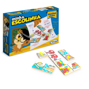 MINHA ESCOLINHA DOMINO SILABAS 28PC XALINGO 51487