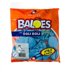 BEXIGA BOLI BOLI 6.5 C/50UNI AZUL