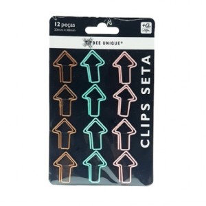 JOGO CLIPS SETA 12PC