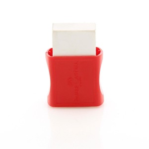 BORRACHA TK PLAST FABER PEQ. VERMELHA